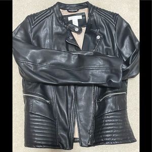 H&M leather jacket
